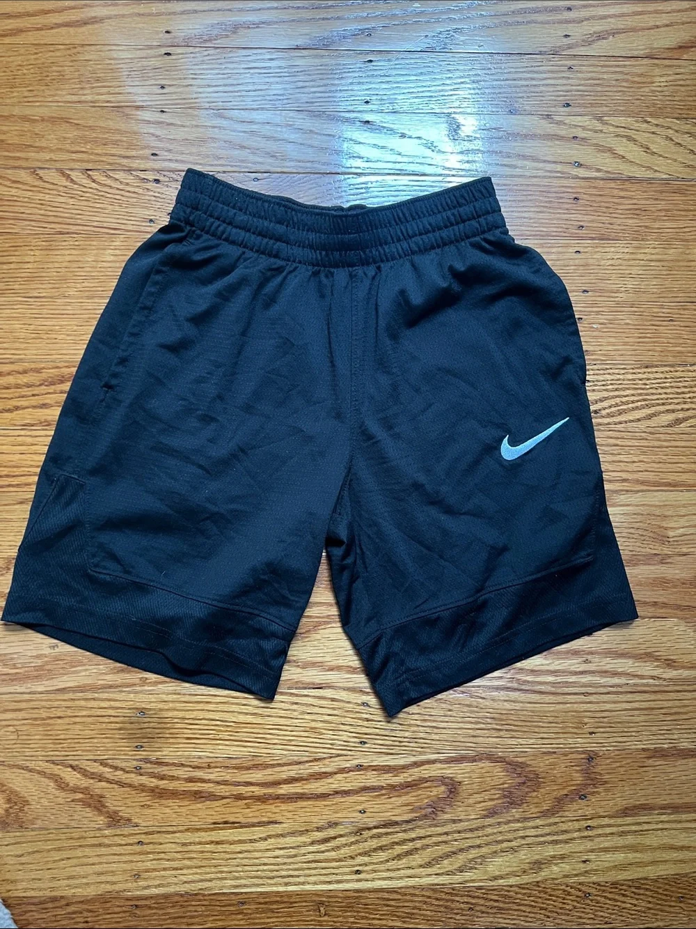 Size: S // Nike Kids' Black and Gray Athletic Shorts - Bundle of 2